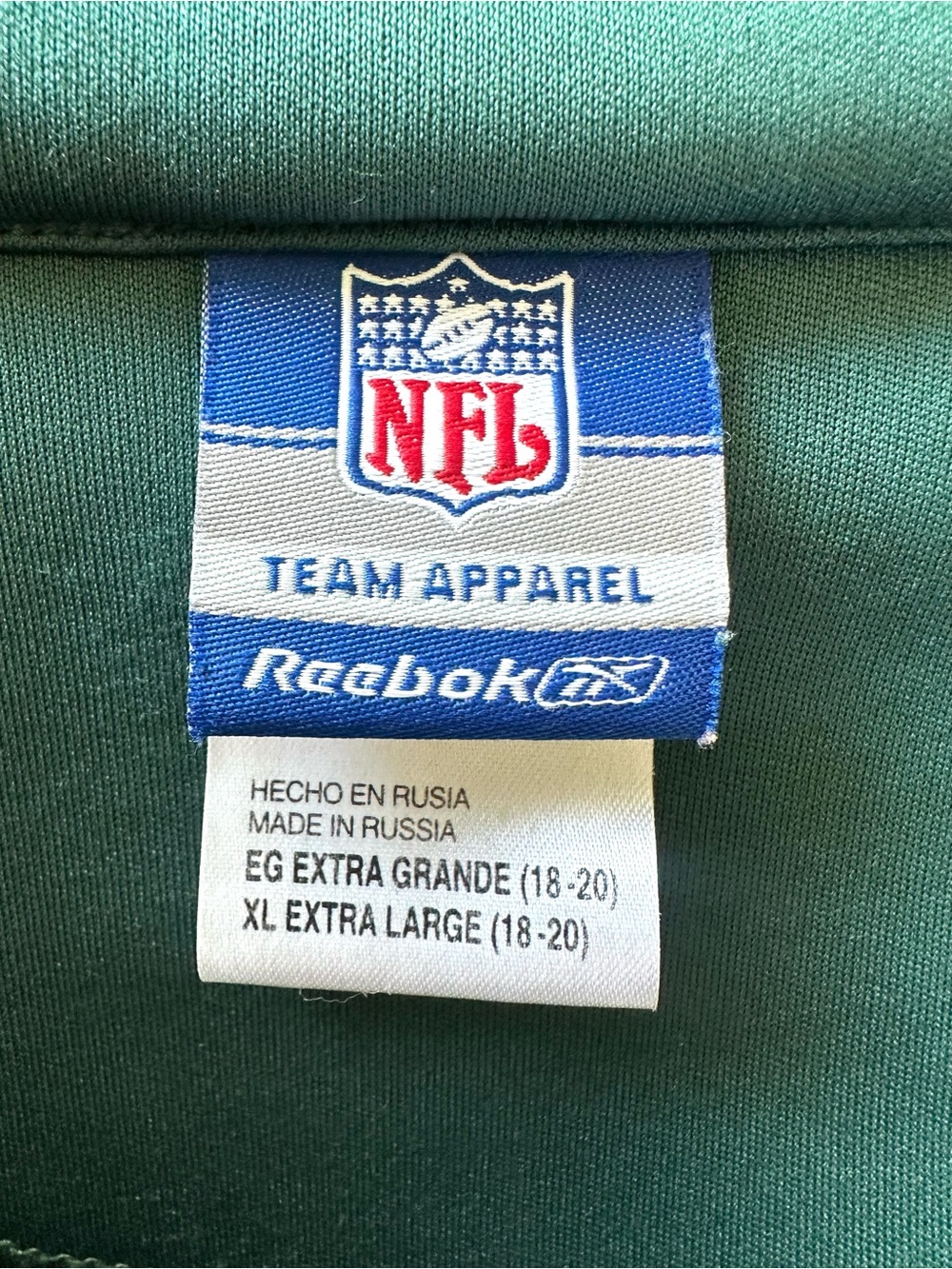 Vintage Green Bay Packers Half-Zip Pullover - Youth Boys XL or Women’s Small - Picture 7 of 9
